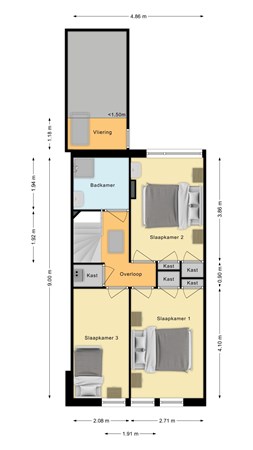 Plattegrond - Webbinkstraat 93, 7676 CW Westerhaar - Eerste verdieing.jpg